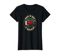 Sysadmin IT Tech Raid Is Not A Backup Camiseta gráfica económica, Mujer, Negro, XS