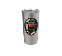 Sysadmin IT Tech RAID Is Not A Backup Vaso térmico de acero inoxidable de doble pared