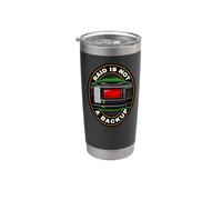 Sysadmin IT Tech RAID Is Not A Backup Vaso térmico de acero inoxidable de doble pared