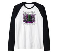 Sysadmin Legacy Forever Heavy Metals Server Rack Camiseta Manga Raglan