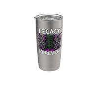 Sysadmin Legacy Forever Heavy Metals Server Rack Vaso térmico de acero inoxidable de doble pared