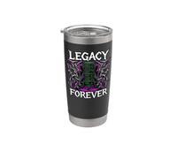 Sysadmin Legacy Forever Heavy Metals Server Rack Vaso térmico de acero inoxidable de doble pared