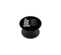 SysAdmin Programmer My Code Runs Your Server PopSockets PopGrip Adhesivo