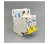 SYSCZPWC Disyuntor 2P DC 600V MCB C Curva Fusible de Corriente Continua unipolar for fotovoltaico(2P 50A)