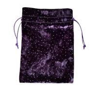 Sysdisen - tarot para tarjetas tarot terciopelo con tarjeta tarot lunares y pedrería con cordón, tarot terciopelo duradero, 13 x 18 cm para tarjetas tarot dados y
