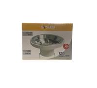 SYSLED - Bombilla LED G53 14W | 820 lm AR111 | Ángulo de Luz 45º | Ideal para Espacios Comerciales | Duración 25,000h | Blanco Neutro No Flicker 4000K