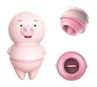 Sysow Vibrador para lamer la Lengua Femenina de 6 Frecuencias, estimulador del pezón del clítoris, fortalecimiento de los músculos vaginales, Juguetes para chupar el clítoris, Recarga USB