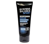 Crema Recuperadora 100ml System Balance Sport. Centella Asiática, Árnica, Mentol, Alcanfor y Karité. Refrescante y Reafirmante. Para Después de la Actividad Física. Natural y Vegano.