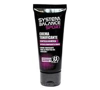 Crema Tonificante 100ml System Balance Sport. Centella Asiática, Karité, Árnica y Aceites de Rosa Mosqueta, Menta Piperita y Hipérico. Antioxidante y Reafirmante. Natural y Vegano.