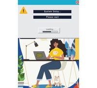 System Delay Please Wait...: A Self-Care Journal for the Digitally Drained: Mental Wellness for Virtual Assistants, Call Center Agents, Work-from-Home Professionals, Remote Workers, and ADHD Minds