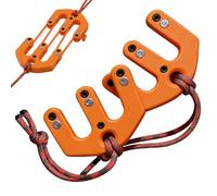 System Game Rack - Portable Pulley Lift, Deer Gambrel with Skinning Rack, Heavy Duty Hoist, Durable Frame, Meat Lift for Processing Goat Truck Garage Shed Tree Camping Outdoor at Home Kitchen