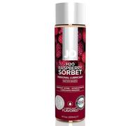 System JO JO - Lubricante H2O con sabor a frambuesa - 120 ml