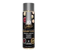 JO Lubricante Comestible Trufa Frambuesa y Chocolate Blanco (120ml)