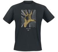 System Of A Down 20 Years Hand Hombre Camiseta Negro 100% algodón Regular