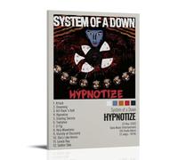 System of A Down Album Hypnotize - Póster de lienzo para pared, diseño de portada estética, arte moderno, pintura para sala de estar, 60 x 90 cm, estilo marco