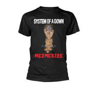 Plastic Head System of A Down Mezmerize Camiseta S Negro, Negro, Small