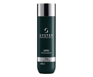 System Professional LipidCode MAN M1 Triple Shampoo 250 ml