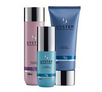 System Professional LipidCode Set «Breve descanso» (champú 250 ml + acondicionador 200 ml + spray 125 ml)