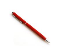 SYSTEM-S 2 en 1 Bolígrafo y lápiz Stylus Touch Pen Pantalla capacitiva de lápiz Rojo para móvil Smartphone, Pantalla táctil, Tablet PC, PDA