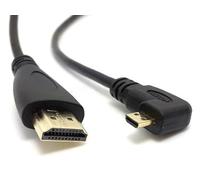 SYSTEM-S 48470812 Micro HDMI a HDMI estándar Ángulo Conector Cable Adaptador