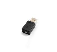 SYSTEM-S 54042660 OTG Adaptador USB a Macho a Mini USB Hembra Adaptador de Conector on The go Host Cable