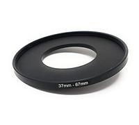 System-S Adaptador de Objetivo de 37 mm de Rosca a Anillo Step Up de 67 mm en Color Negro para Filtro