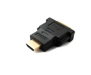 System-S Adaptador DVI D 24 + 1 Hembra a HDMI 1.4 estándar Macho Chapado en Oro 2K 30 Hz Full HD 144 Hz Cable