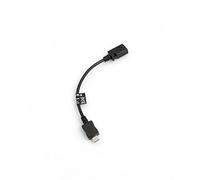 System-S Adaptador MicroUSB (Macho) a miniUSB (Hembra), Cable de Datos y Carga de 15 cm de extensión