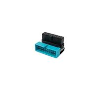 System-S Adaptador USB 3.0 de 20 Pines Macho a 19 Pines Hembra Cable de Placa Base 5 Gbps 100 W