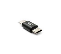 System-S Adaptador USB 3.1 Gen 2 Tipo C Macho a Macho, Color Negro