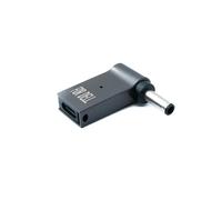 System-S Adaptador USB 3.1 Tipo C Macho a DELL DC 20 V 4,5 x 3,0 mm Hembra en Gris