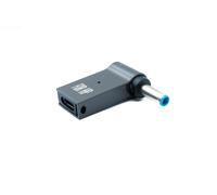 System-S Adaptador USB 3.1 Tipo C Macho a HP DC 20 V 4,5 x 3,0 mm Hembra en Gris