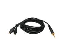 System-S Cable de repuesto de audio de 2 m AUX jack trenzado para auriculares Sennheiser HD650 HD600 HD580 HD660S HD6XX