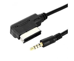 System-S - Cable adaptador para Auto para VW Audi Media en ami mdi a estéreo 3.5 mm audio AUX