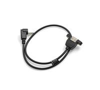 SYSTEM-S Cable alargador USB tipo B macho a USB A hembra, 50 cm