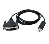System-S Cable DB25 de 180 cm RS232 IEEE 1248 Macho a USB 2.0 Tipo A Macho