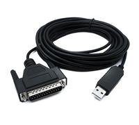 System-S Cable DB25 de 5 m RS232 IEEE 1248 Macho a USB 2.0 Tipo A Macho