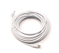 System-S Cable de carga micro USB de 10 m, color blanco