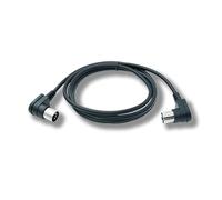System-S Cable MIDI de 150 cm DIN de 5 pines macho a macho en ángulo