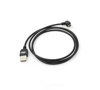 System-S Cable mini USB (1 m, ángulo de 90 grados, conector acodado a la izquierda)