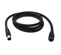 System-S Cable S-Video 150 cm DIN 13 pines macho a hembra en negro