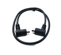 System-S Cable S-Video de 180 cm DIN de 9 pines macho a macho, doble ángulo