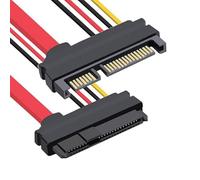 System-S Cable SATA 10 cm 22 pines macho a SAS 29 pines hembra adaptador para disco duro