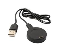 SYSTEM-S Cable USB 2.0 80cm Estación de carga para Huawei Watch 1 Smartwatch Adaptador 5V en Negro