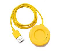 System-S Cable USB 2.0 de 100 cm Cargador para Oppo Watch 3, 2, 1 Pro SE, color amarillo