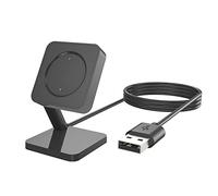 SYSTEM-S Cable USB 2.0 de 100 cm para Amazfit GTR 4 3 GTS 4 3 Smartwatch Negro