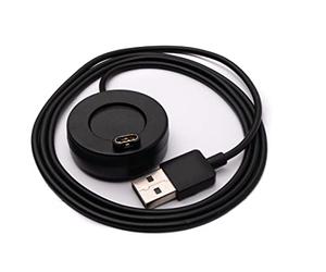 SYSTEM-S Cable USB 2.0 de 100 cm para Garmin Venu 1 2 2S SQ Lily Smartwatch Negro