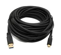 System-S Cable USB 3.1 de 8 m tipo C macho a 3.0 A, adaptador de 5 Gbps, 100 W, color negro