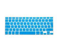 System-S - Carcasa de Silicona para MacBook Pro 13" 15" 17" / iMac/MacBook Air 13", Color Turquesa