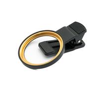 SYSTEM-S Clip de Fotos de 52 mm Compatible con Lente de Efecto roscado para Smartphone en Negro